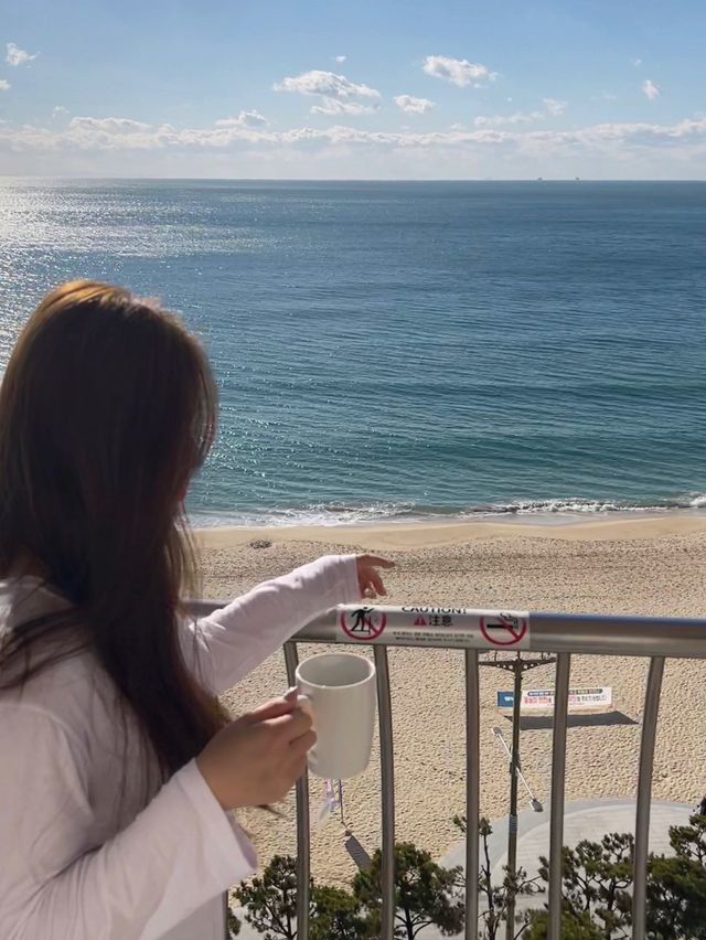 해운대 오션뷰를 보면서 먹는 조식🍽 파라다이스호텔 부산