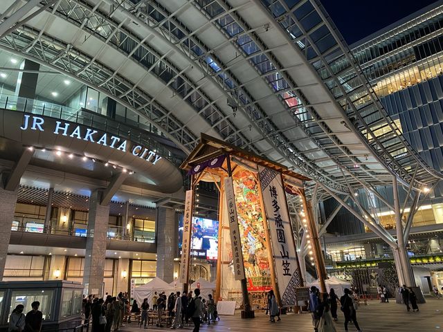 博多祇園山笠、博多駅周辺
