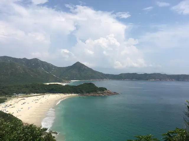 One night camping at Ham Tin