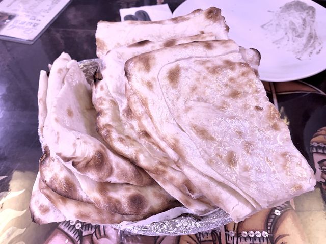 Indian feast at chung king mansion