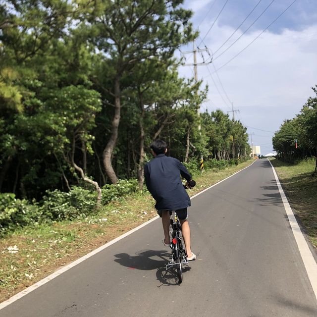 제주도 우도 자전거 타고 한바퀴