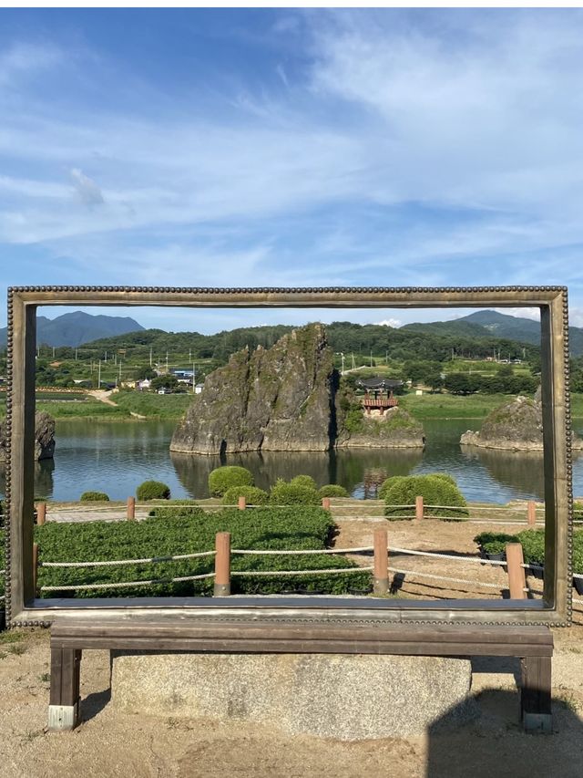 단양 팔경 중 하나인 도담삼봉! 🪨