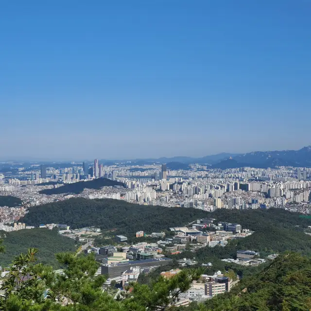 서울의 전경을 한눈에! 서울 관악산