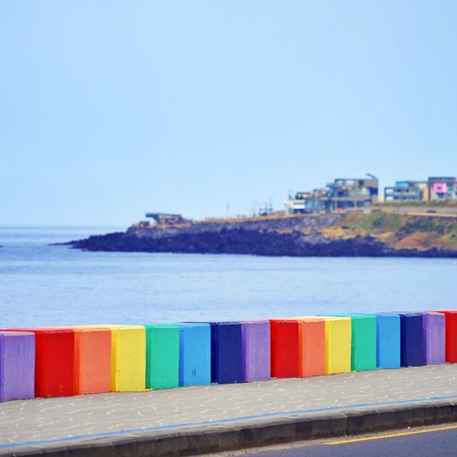 🌈 제주공항 근처 유명한 포토존, 도두동무지개해안도로