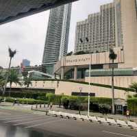 Morning walk around Jakarta