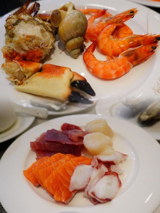 半自助晚餐有生蠔任食🦪