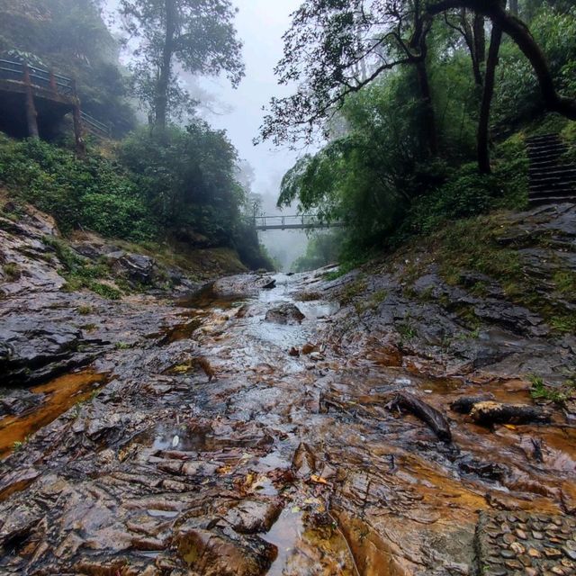 100 meters tall Waterfall
