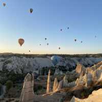 Unique fairy chimneys view