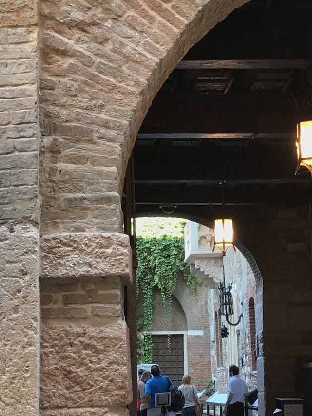 That balcony in Verona