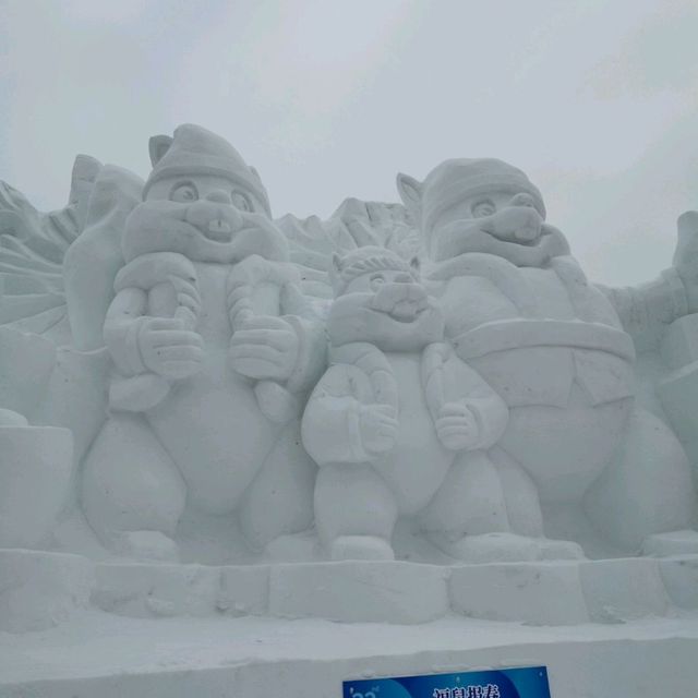 Beautiful Snow Sculptures