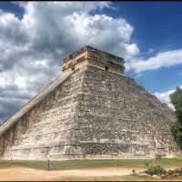 One of the seven wonders: Chichén Itzá. 