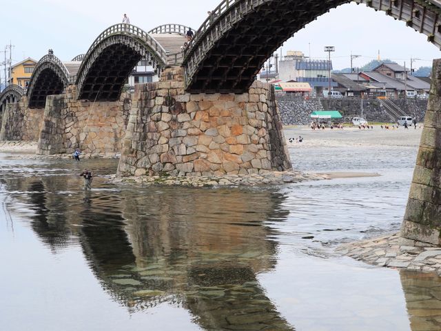 日本三名橋之岩國錦帶橋
