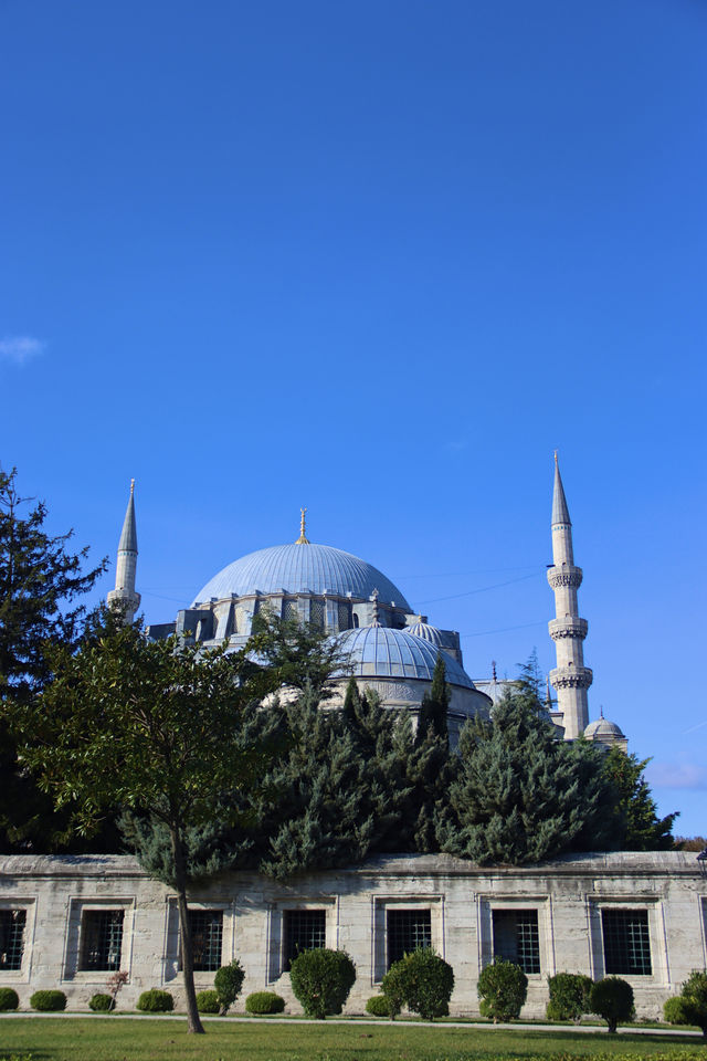 Suleymaniye Mosque in Istanbul, Turkey.