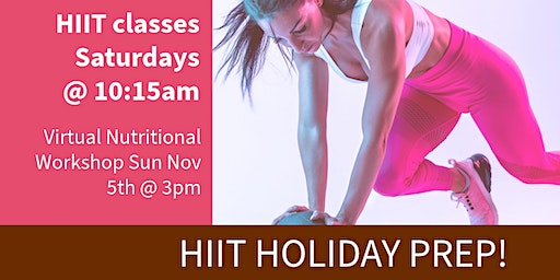 HIIT Holiday Prep! | 4050 Skyron Dr d1