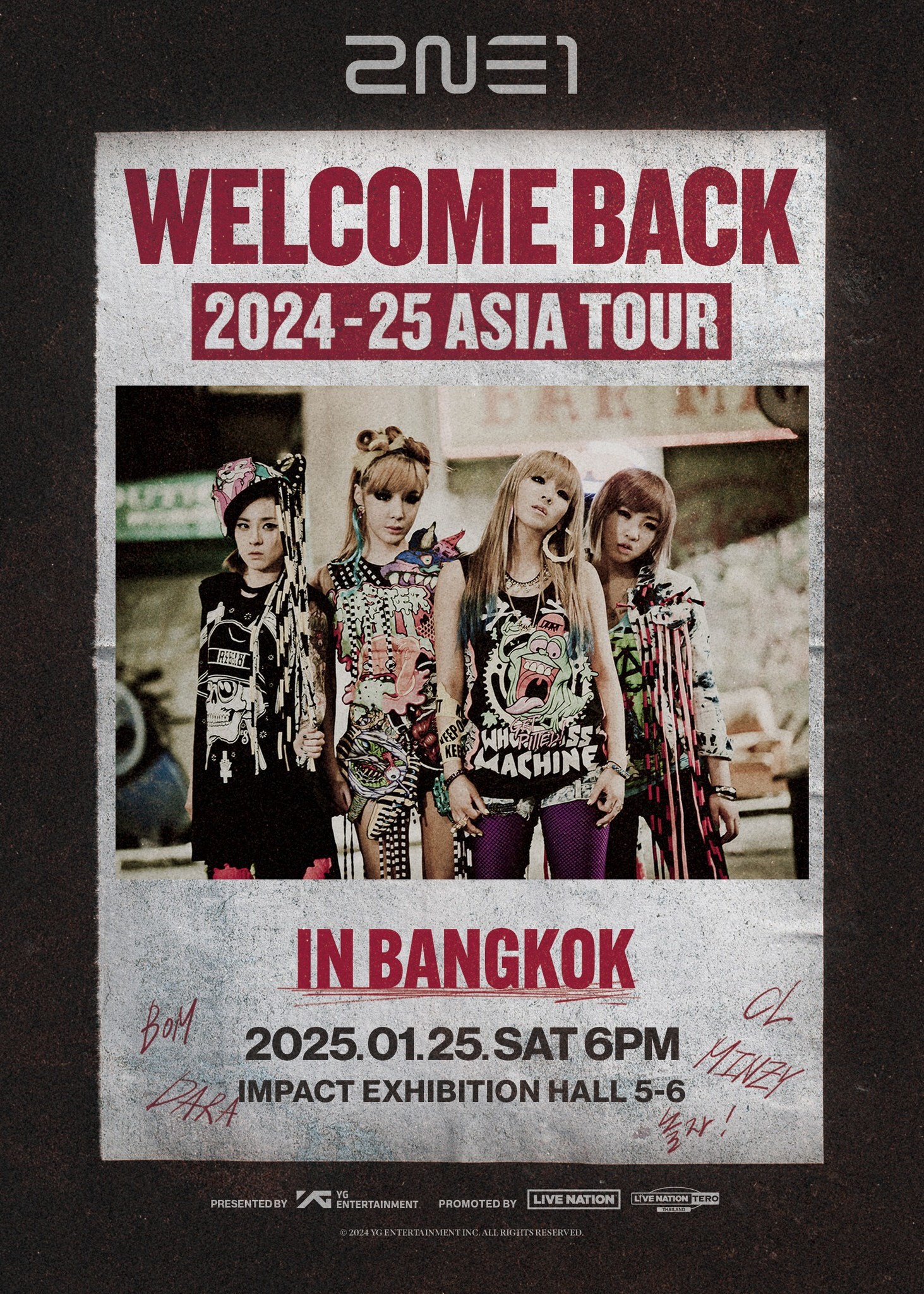 2NE1演唱會2025曼谷站 | IMPACT展覽中心（IMPACT Exhibition Center）