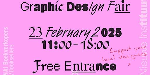 Graphic Design Fair 2025 | Nieuwe Instituut