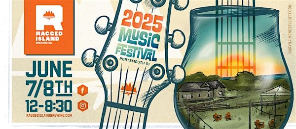 Ragged Island Music Festival   Saturday, June 7, 2025 | Ragged Island Brewing Company
