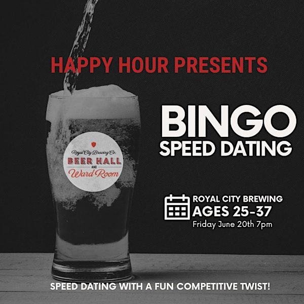 BINGO Speed Dating Ages 25-37 @Royal City Brewing Guelph | Royal City Brewing Company