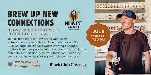 Block Club Networking Night at Midwest Coast Brewing | Midwest Coast Brewing Company