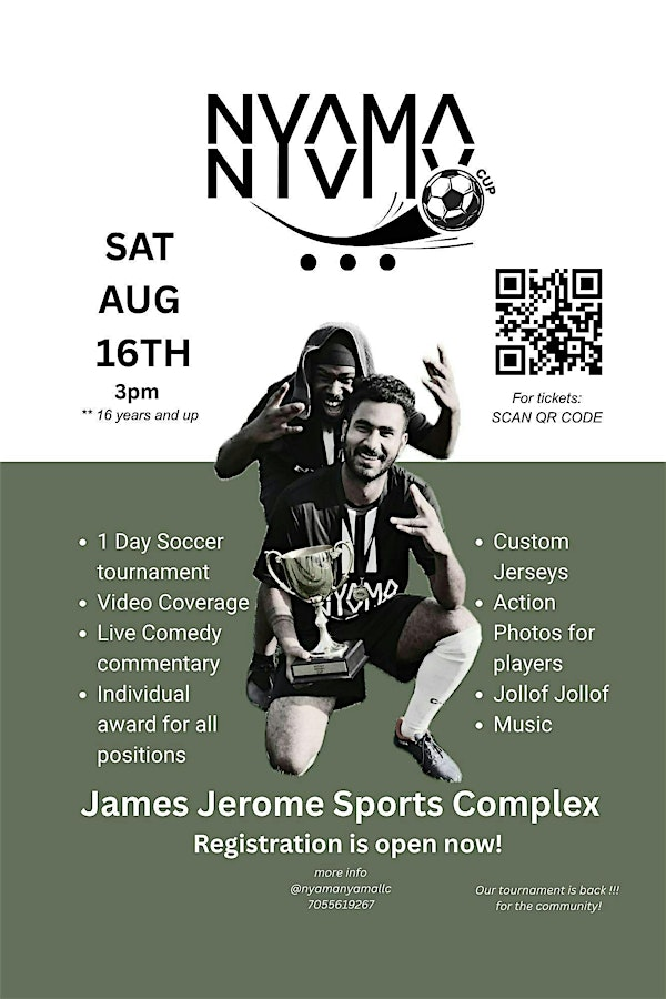 Nyama Nyama Cup 3 | The Honourable James Jerome Sports Complex
