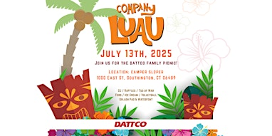 DATTCO Annual Company Picnic - Hawaiian Paradise | YMCA Camp Sloper