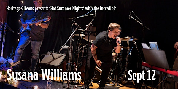 Susana Williams Band | Heritage Playhouse