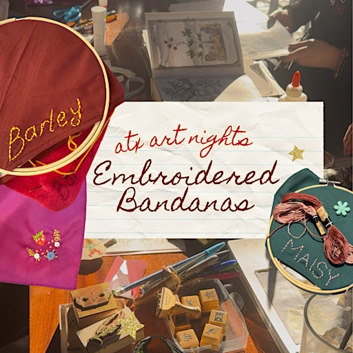 Embroidered Bandanas (great for pets) | St. Elmo Brewing Company - Springdale
