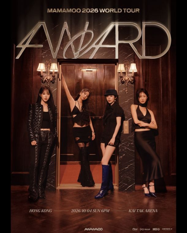 2026 MAMAMOO香港演唱會《4WARD》 | MAMAMOO 2026 WORLD TOUR <4WARD> IN HONG KONG | 啟德體藝館（競技場）