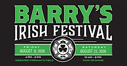 Barry's Irish Festival of Rochester | Webster Fireman's Field