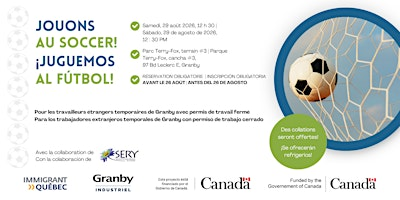 Jouons au soccer! | Parc Terry-Fox