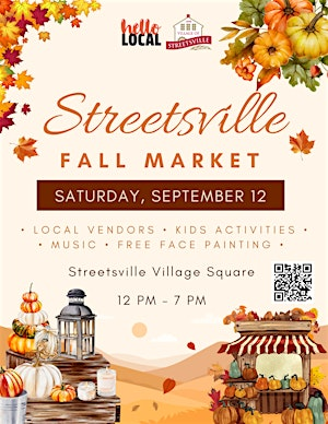 Streetsville's Annual Fall Market | Streetsville Village Square