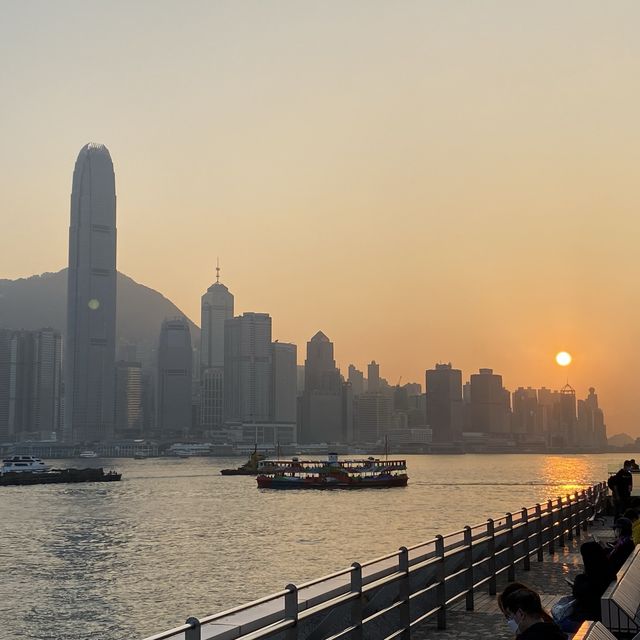 ［尖沙咀文化中心廣場］- 日落打咭位🌞