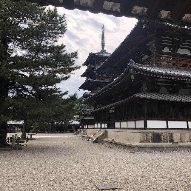 【法隆寺】日本で最初の世界遺産。