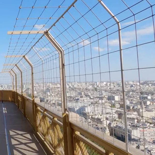 A view from the Eiffel Tower