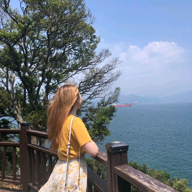 여수 오동도에서 바다 만끽하기!