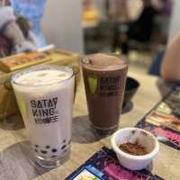 荃灣童年回憶沙嗲王 美味白咖喱香茅豬扒飯 ✌🏽