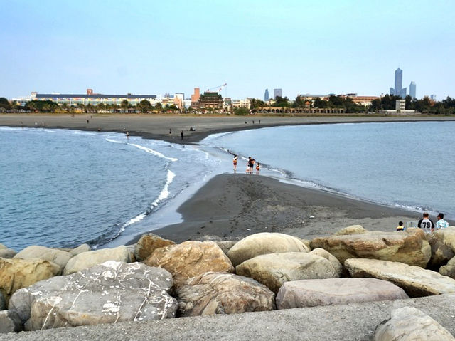 高雄景點-旗津海水浴場