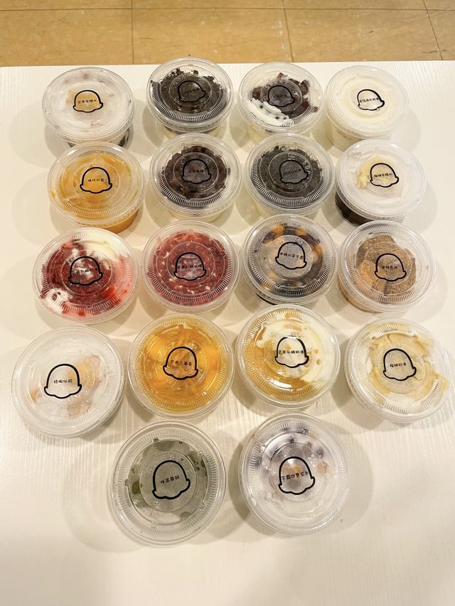甜姨姨私房甜品 18杯瘋味小杯甜品