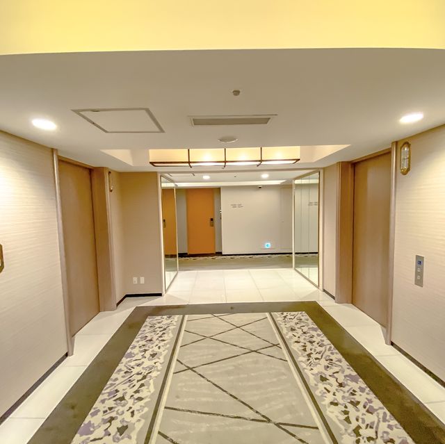 浅草ビューホテルエレベーターホールの様子
