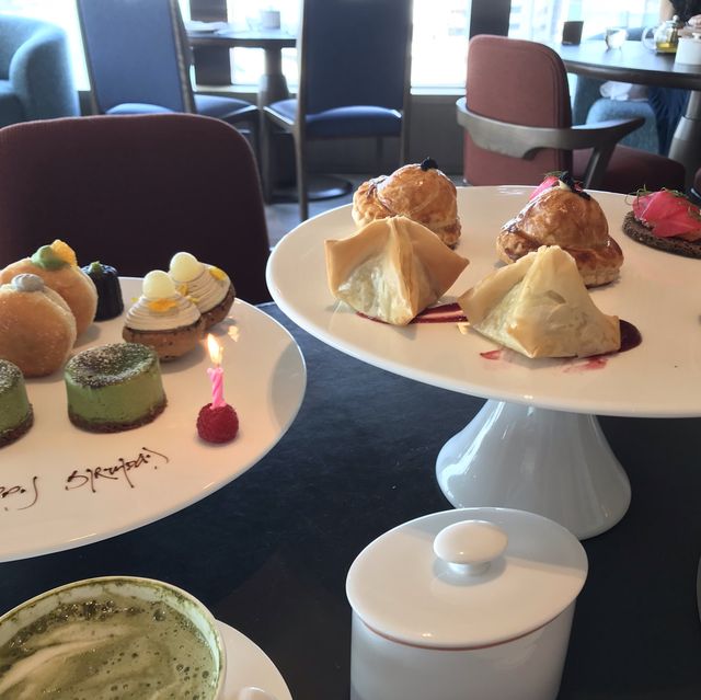 Salisterra at The Upper House Matchali afternoon tea