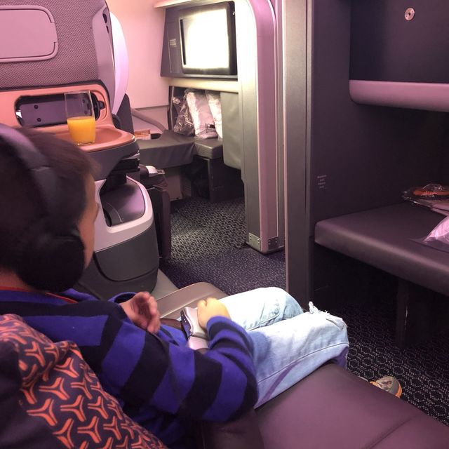 Business Class on Singapore Airlines A380