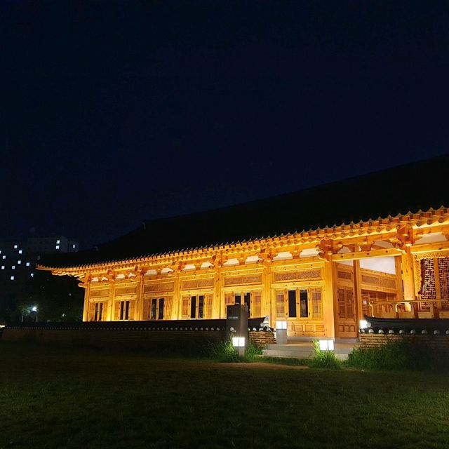 Deokjin Park Night View in Jeonju