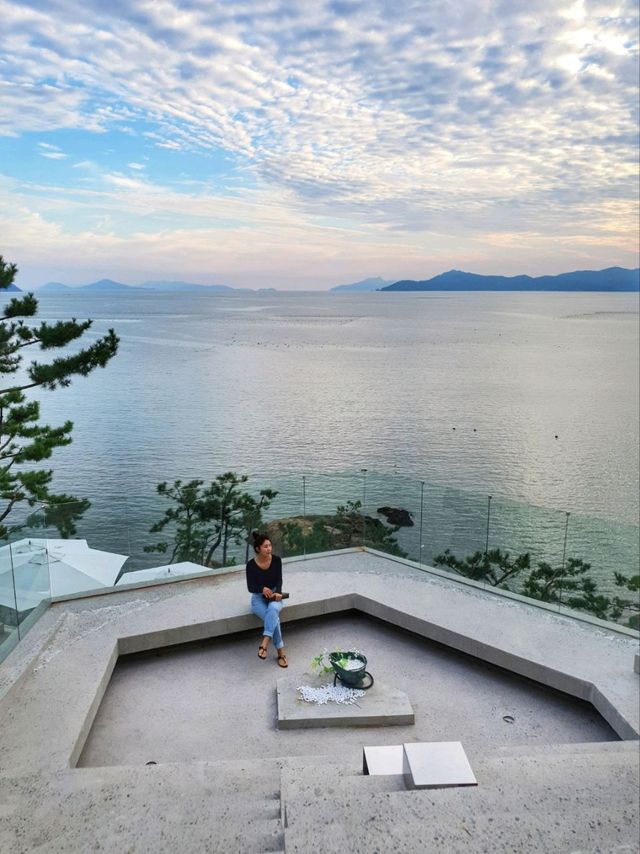 역대급 오션뷰 통영카페 네르하21💙