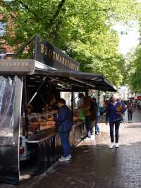 🇩🇪 漢諾威附近的小鎮—Nienburg (Weser) Wochenmarkt 每週市場