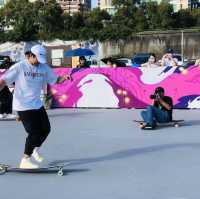 滑板遊戲好地方🛹 Meiti Hockey Rink 美堤極限公園