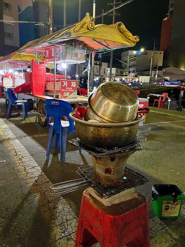 釜山🇰🇷影島　屋台でちょい飲み