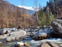 Manali - Snow Capped Mountains 