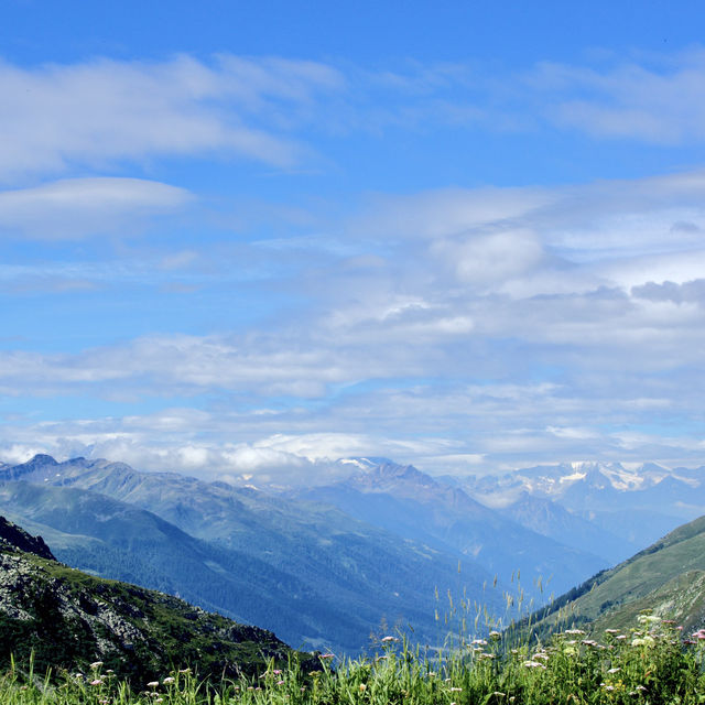 阿爾卑斯山脈瑞士富爾卡山口
