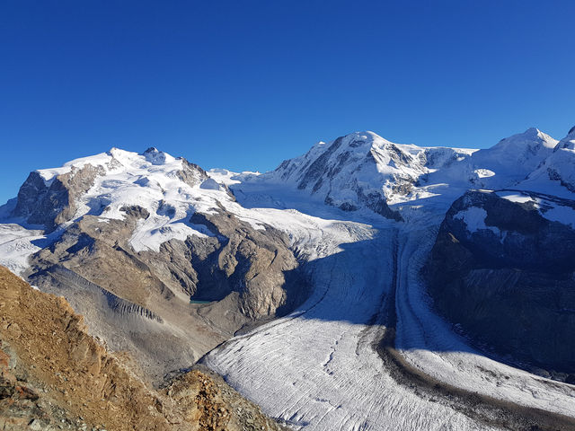 Yeah! It's known as Toblerone peak!