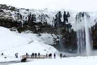 Iceland's largest waterfall, Skogafoss.